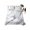 White Light Gray, variant on King Flat Sheet 105"x98", White Marble Soft Lightweight Bedding Flat Sheets Only, Grey Abstract Modern Luxury Simple Art Brushed Microfiber Top Bed Sheet, Breathable StainResistant Bedsheets