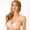 Beige, variant on ROSME Women's Lace Balconette Bra with Push-Up Effect, Underwired Demi Cup, Grand Collection