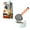 Orange, variant on Dog Food Measuring Scoop,Cat Food Scoop,Dry Food Spoon With Graduated Line The Handle Has a Clamp To Seal The Food,Can Be Used For Rice,Flour,Soybean And Other Kinds Of Grain