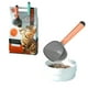 thumbnail image 1 of Cuchara para comida para mascotas con clip - Dispensador de grano de plástico para perros y gatos - 7,44x3,74x2,64 pulgadas - Blanco, naranja, azul claro, azul, 1 of 6