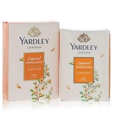 Yardley Sandalwood Luxury Soap | 100g Bars Pack Of 3 | Classic Fragrance Soap