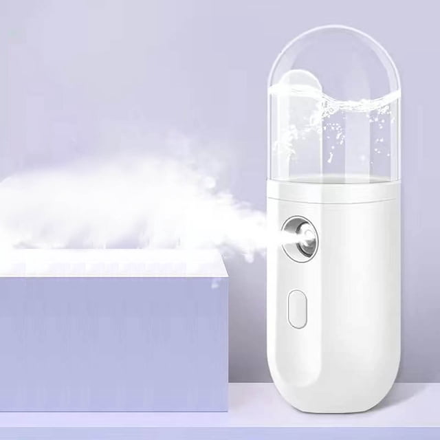 Dvkptbk Spray Moisturizer Face Humidifier Small Portable Rechargeable Beauty Instrument Cold Spray Machine Face