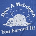 thumbnail image 2 of Mens Funny T Shirts Have A Meltdown You Earned It Sarcastic Snowman Graphic Novelty Tee for Men Graphic Tees, 2 of 7