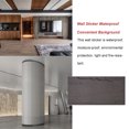 thumbnail image 3 of Wall Sticker Waterproof Convenient Sturdy External Tile Fire-Resistant Simple Operation Brick Decorating Garden Outdoor Black 2400*800*80mm, 3 of 7