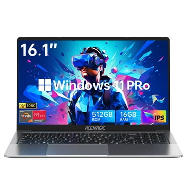 Laptop 16 FHD Gaming Laptop, AMD Ryzen 7 6800HX, 16GB RAM, 512GB SSD, Windows 11 Pro, Graphite, WiFi 6, Backlit KB, Gray