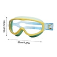 thumbnail image 2 of Swim Goggles With Ear Plugs Attached Fog Swimming Goggles For Kids 3 Swim Goggles For Boys Girls, 2 of 4