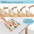 thumbnail image 3 of Yayeee 6 Pack Kitchen Dish Cloths Set for Washing Soft Drying Absorbent Microfiber Towels, Beige Playful Stamp, 3 of 9