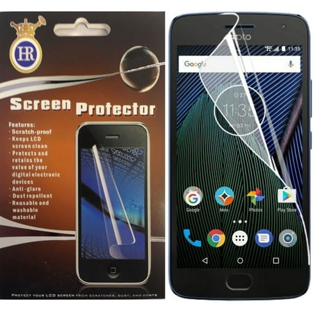 Insten Clear Transparent Screen Protector LCD Film Guard For Motorola Moto G5