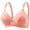 Hot Pink, variant on Womens Bras Comfortable Wireless Paded Bra Seamless Bra Supportive Adjustable Straps Bralettes Everyday Bras 42