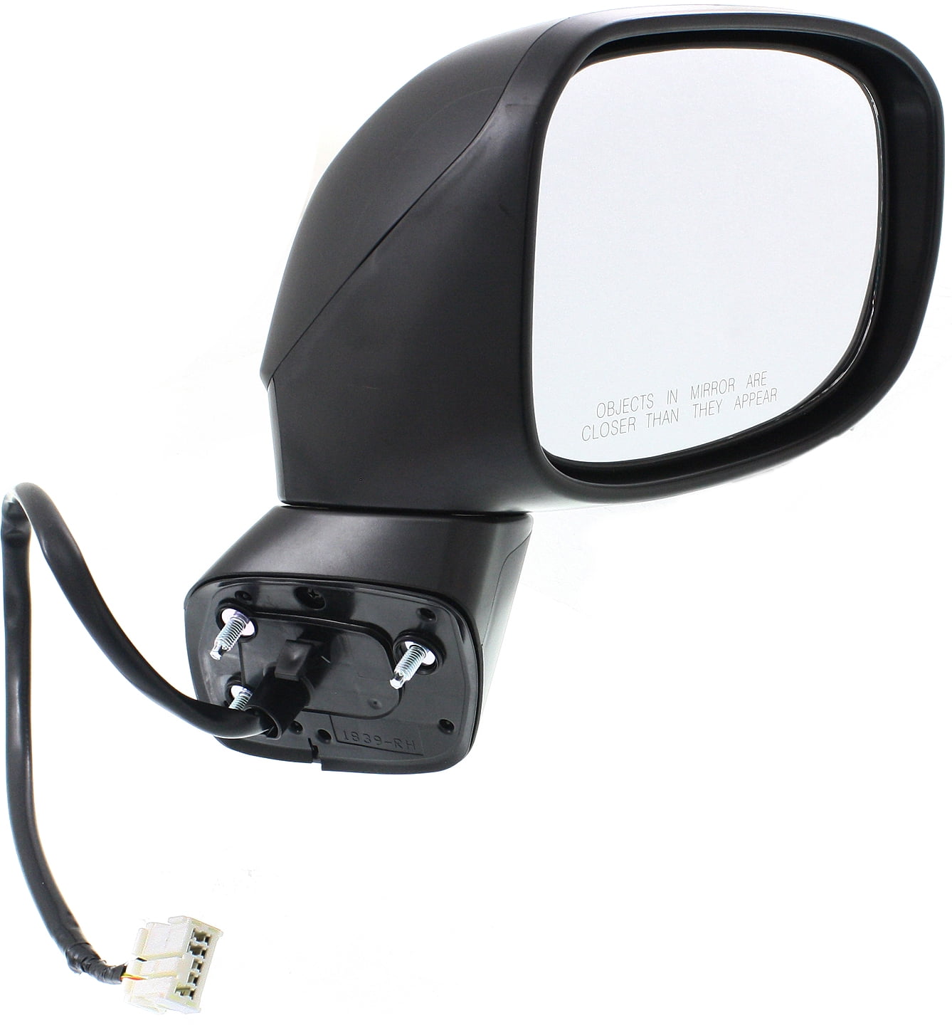 Mirror Compatible With 2012-2013 Honda Civic Right Passenger Side Heated In-Housing Signal Light Paintable Kool-Vue