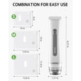 thumbnail image 2 of Syntus Vacuum Sealer Bags for Food, Food Storage Bags for Sous Vide Cooking Microwave Heating, Air Valve Zipper Bags & Zip Clips, 30 Bags (S+M+L) + 1, 2 of 8