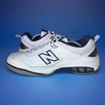 thumbnail image 3 of New Balance 806 v1 Tennis Shoes ~ MC806W ~ Men's 11.5 D ~ White/Navy/Gray, 3 of 5