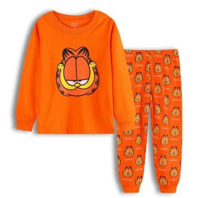 Conjunto de Pijama de Navidad para niños y niñas, ropa de dormir con dibujos animados, de 2 a 7 años