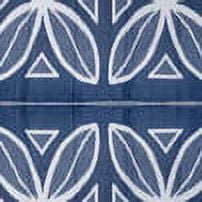 Camco 8' x 20' Reversible RV Outdoor Mat, Camping Mat, Blue Botanical