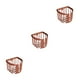 thumbnail image 5 of Estante de papel higiénico Naiovety de PP antioxidante autoadhesivo rojo 3piezas, 5 of 6