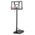 thumbnail image 1 of Lifetime 44" Portable Adjustable Basketball Hoop w/ Shatterproof Backboard, Gray, 1 of 5