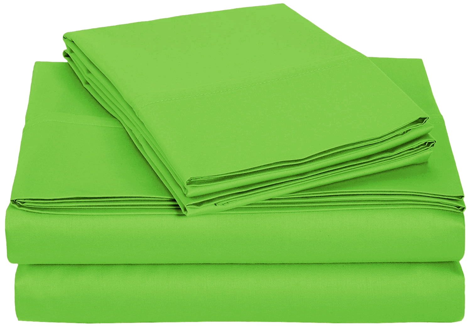 Lime Solid Sheet SetQueenLime