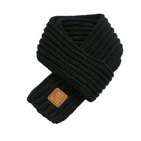 Women's Scarf Hat And Gloves Set Kids Winter Scarf Coldproof Solid Color Knitted Scarves Wrap For Toddler Boy Girls, Women's Accessories Scarf ,Hat,& Gloves