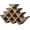Dark Brown, variant on 13-Bottle Wine Rack, 4-Tier Solid Wood Countertop Wine Holder, Brown Freestanding Bottle Storage Shelf for Kitchen, Bar, Cabinet, Pantry, XHJJ4-DBR