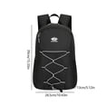 thumbnail image 3 of Mochila de viaje plegable, ligera y plegable, bolsa de alpinismo deportivo (negro) Ndcxsfigh Para Estrenar, 3 of 6