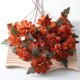 thumbnail image 4 of Xiao Hua 5 flores artificiales de tacto real para decoración del hogar, oficina, boda, arreglo floral (rosa, 60 cm de largo), 4 of 5