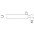 thumbnail image 4 of RAParts AL61553 New Power Steering Cylinder Fits John Deere 2350 2355 2550 2555 2750, 4 of 9