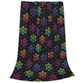 thumbnail image 2 of Susaid Rainbow Snowflake Print Microfiber Cleaning Cloth, Multi-Functional Cleaning Towels, Highly Absorbent Cleaning Rags,Cleaning Cloths for Car Kitchen Home-50"x40", 2 of 7