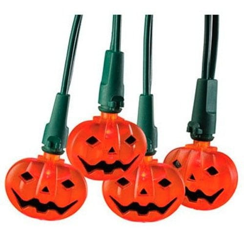 Sienna W6654E13 50 Ct Orange Halloween Flickering Fright Mini Light Set for sale online 