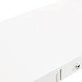 thumbnail image 5 of Crosley Furniture Bureau d'Ordinateur Adler avec Plateau Clavier - Blanc, 5 of 5