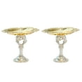 thumbnail image 4 of Pack 2 Soporte para Pastel Baoblaze Bandeja de Exhibición Oro Metal, 4 of 8