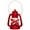4 1/2" Red Lantern, variant on Christmas By Krebs Blown Glass  Collectible Tree Ornaments  (5" Paint Brush with Red Paint)