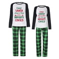 thumbnail image 1 of Conjuntos de pijamas a juego para pareja de Navidad, ropa de dormir corta para adultos, ropa de salón, Dear Santa, She's & He's The Naughty Ones, 1 of 3
