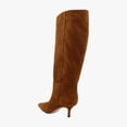 thumbnail image 3 of Vince Camuto Tansie Wide Calf Women's Boots Burnt Sugar Size 6 M, 3 of 8