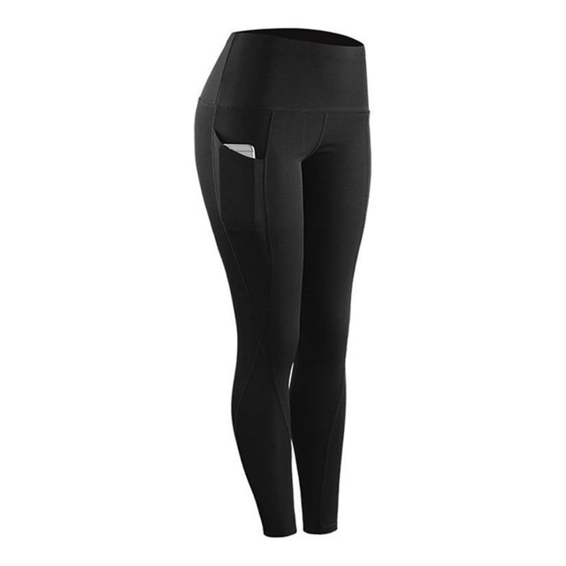 Mallas Thefne deportivas para mujer Licras con Bolsas Laterales negro Grande Thefne LGGNS-GR-L