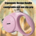 thumbnail image 3 of Heavy Duty Retractable Dog Leash,Likaty 16ft Strong & Durable Walking Leash for S to L Dogs up to 30/45 lbs Non Slip Grip Leashes for Small Medium Dogs,Pink, 3 of 5