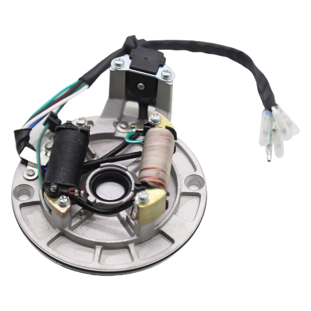 ABSOPRO 8-Pole Stator Magneto Coil For 50cc-100cc GY6 Engine ATV, Scooter, Go-Kart - 5 Wires