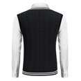 thumbnail image 3 of COOFANDY Men's Sweater Vest Slim Fit Casual Sleeveless V Neck Pullover Cable Knit Sweater Vest, 3 of 6