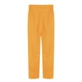 thumbnail image 3 of IDALL Lounge Pants Women Business Casual Pants Ladies' Fashionable And Simple Spring And Versatile Drawstring Casual Pants Wide Leg Pants Woman Summer Pants Gold M, 3 of 3