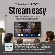 Westinghouse 40 Smart TV, 1080p FHD Xumo TV with Voice Remote, Wifi, Bluetooth, Dolby Sound