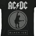 thumbnail image 2 of ACDC Black Ice Crew Neck Short Sleeve Boy's Black T-shirt-XS, 2 of 4