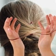 thumbnail image 5 of ibasenice Invisible Elastic Hair Nets for Women, Nylon Hair Bun Accessories, 50 Pieces, 1.2x0.8in, Secure & Comfortable, 5 of 8