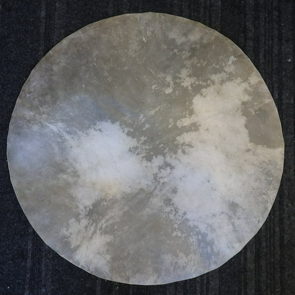 Zaza Percussion - Goatskin for Darbuka Doumbek Drum, Goat Skin for Djembe Natural Flat Round Goat Skin Head - 9 different sizes