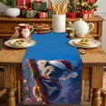 thumbnail image 7 of Christmas Table Runner Cute Koala Wearing Santa Hat Table Runners Christmas Ball Cotton Linen Dresser Scarf Kitchen Dining Table Decor for Christmas Holiday Party Decor 13x36 Inch, 7 of 7