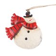 thumbnail image 1 of Decoraciones Adornos colgantes de Navidad Calcetín de muñeco de nieve de hierro forjado Decoraciones para árboles de Navidad Colgante Adornos de ventana ANGGREK Otros, 1 of 8