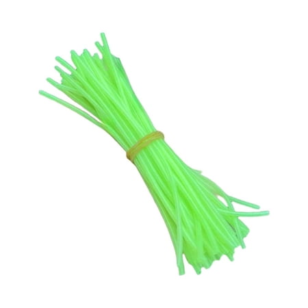 Mosiee Luminous Glow Snarl-Resistant Tube Silicone Bait Rig Sleeves Outer Diameter 4.1mm