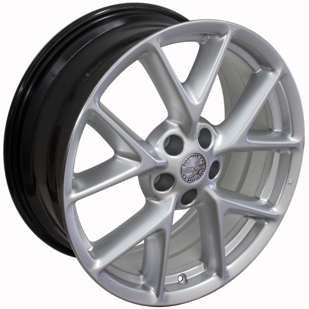 19x8 Wheel Fits Nissan Nissan Maxima Style Hyper Silver Rim Infiniti Hollander 62512