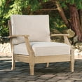 thumbnail image 2 of Signature Design by Ashley Contemporary Clare View Lounge Chair with Cushion, Beige, 2 of 7
