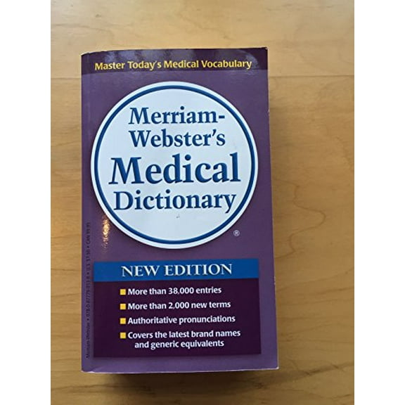 Pre-Owned Merriam-webster's Medical Dictionary (Unknown) 0877798532 9780877798538