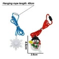 thumbnail image 2 of Collares con bombillas navideñas iluminadas, collares festivos, accesorios navideños intermitentes para mujeres, hombres y niños, obsequios para fiestas navideñas, rellenos de calcetines, 2 of 5