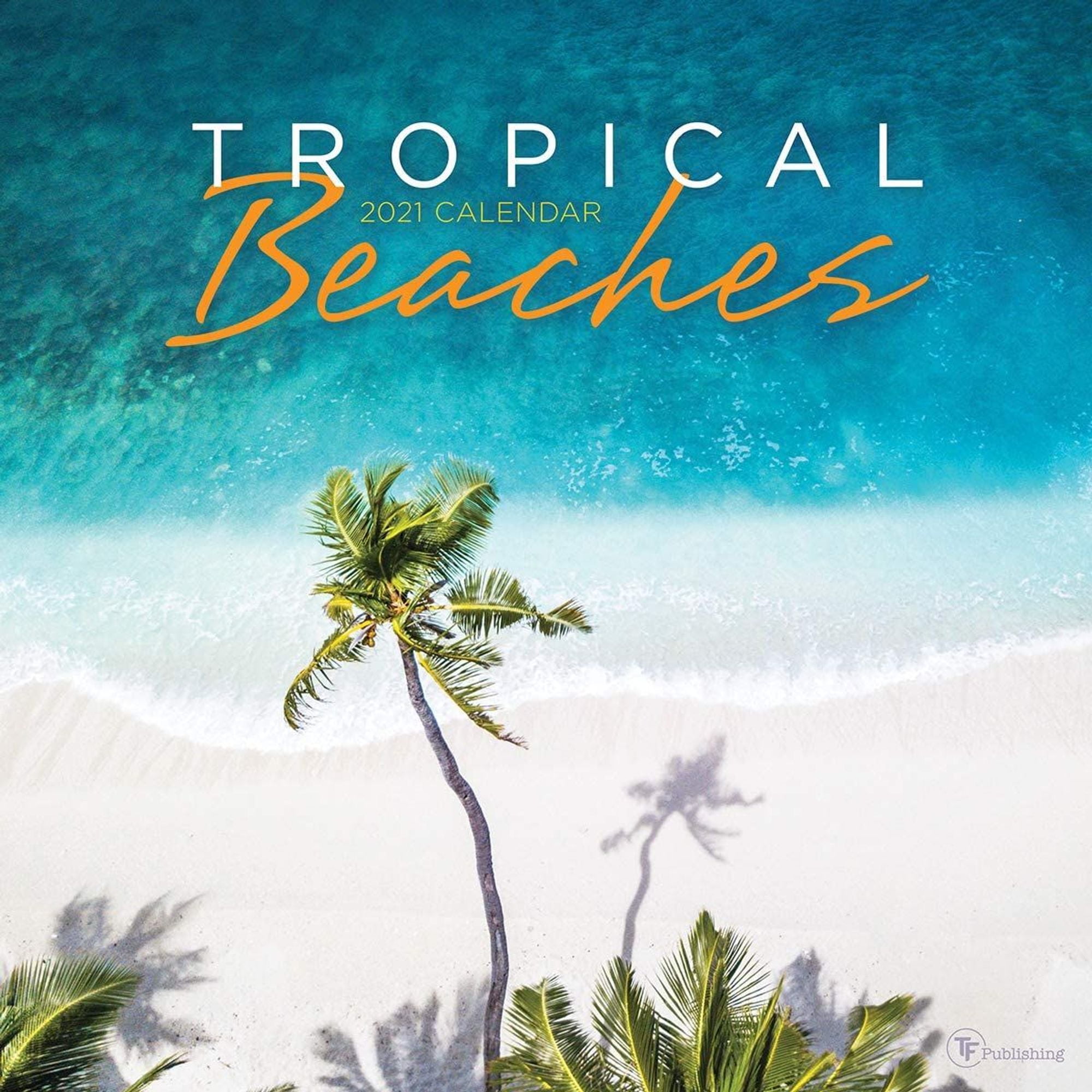 2021 Tropical Beaches 12"x12" Wall Calendar - Walmart.com - Walmart.com